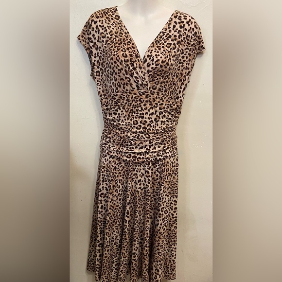 Rock Candy Leopard Brown Dress - Size M - Picture 1 of 8